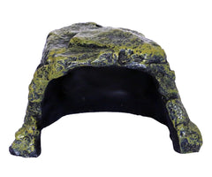 Mobell Rock Hide Cave sturdy base demonstrates a heavy, stable foundation against larger reptiles.
