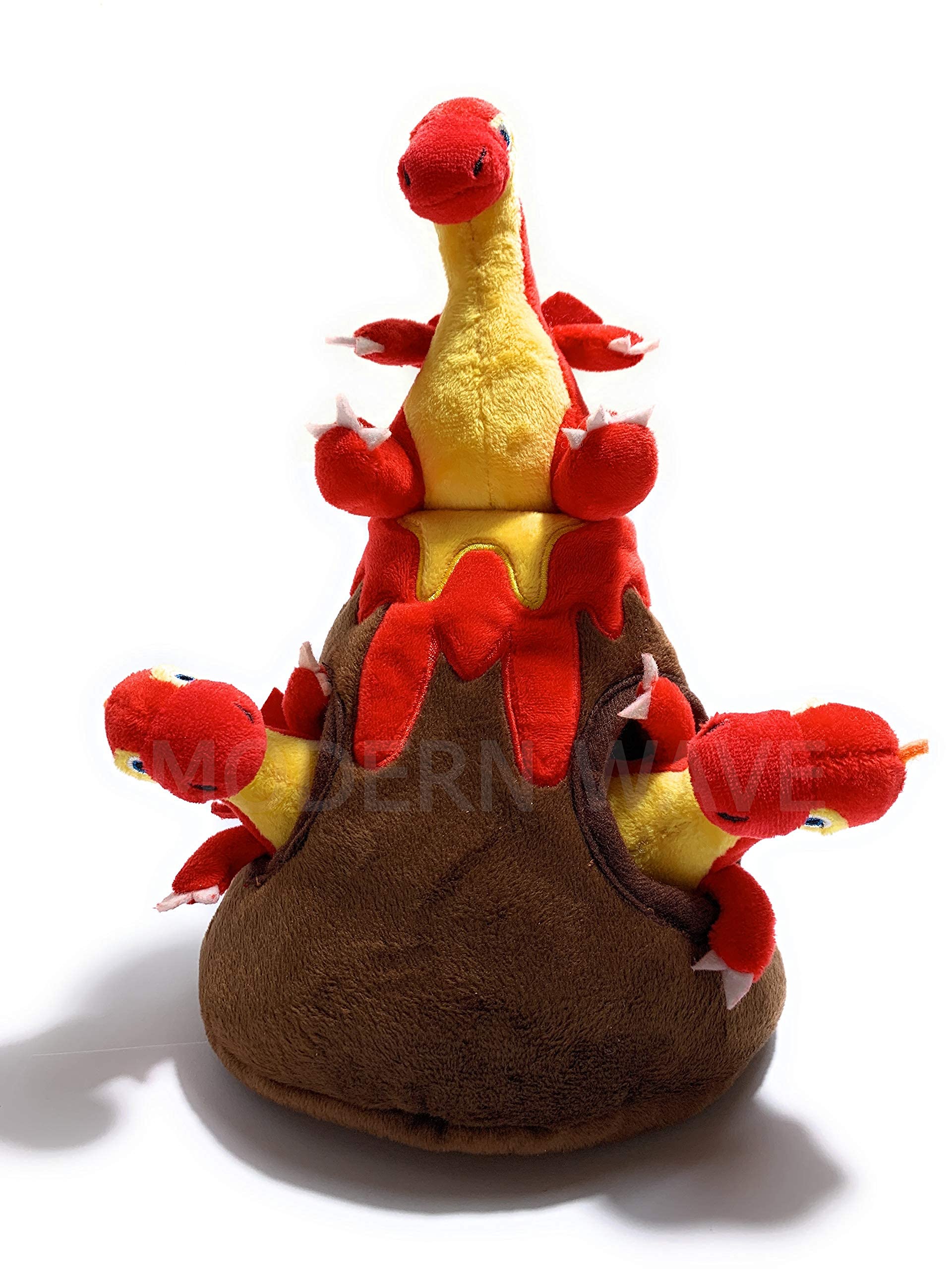 Modern Wave dog enjoys interactive plush toy for indoor enrichment