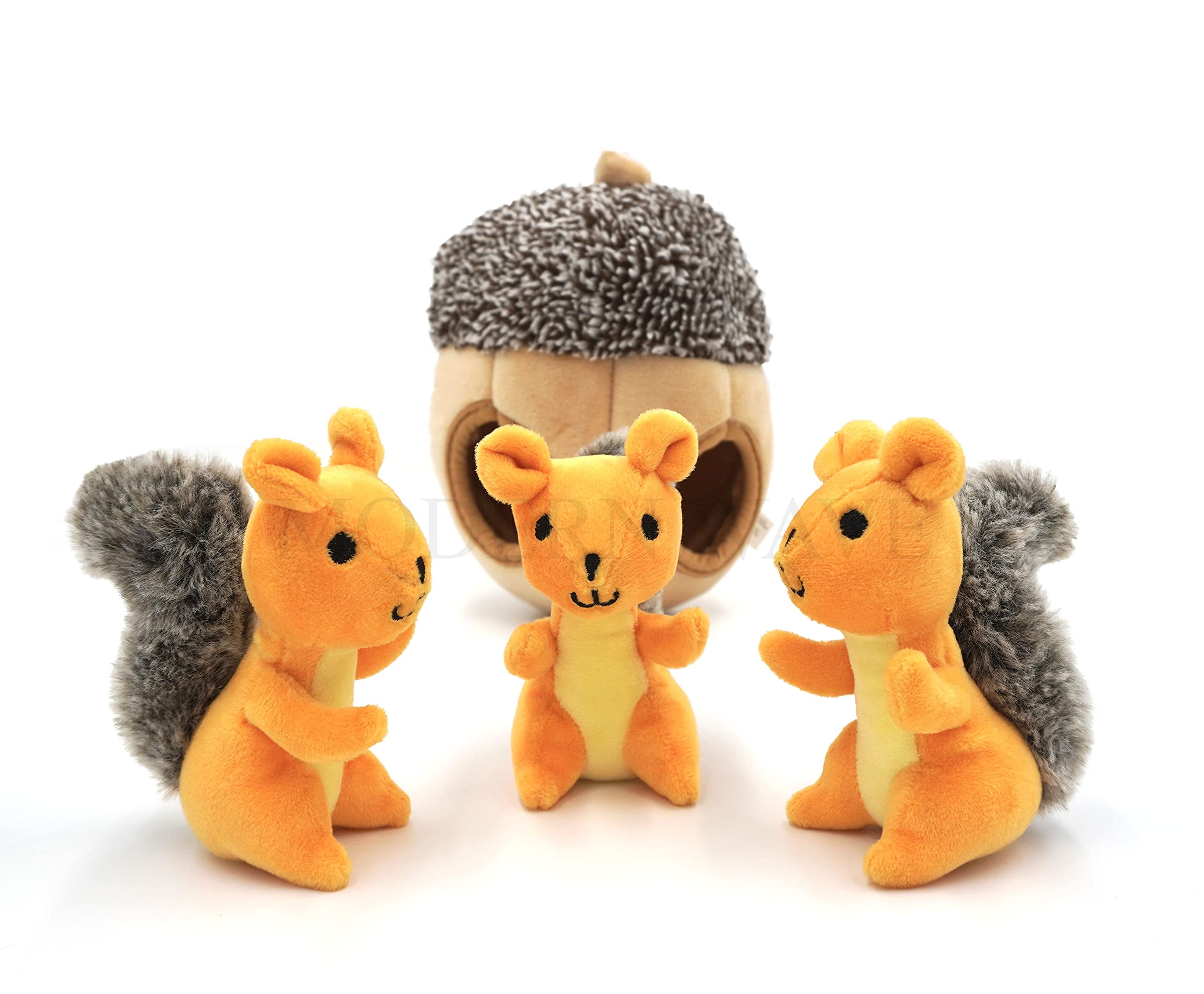 MODERN WAVE machine-washable plush, simplifies cleanup after play sessions