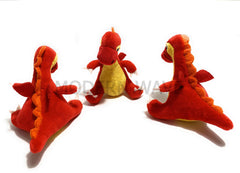 Modern Wave three-dragons in bright colors for outdoor visibility