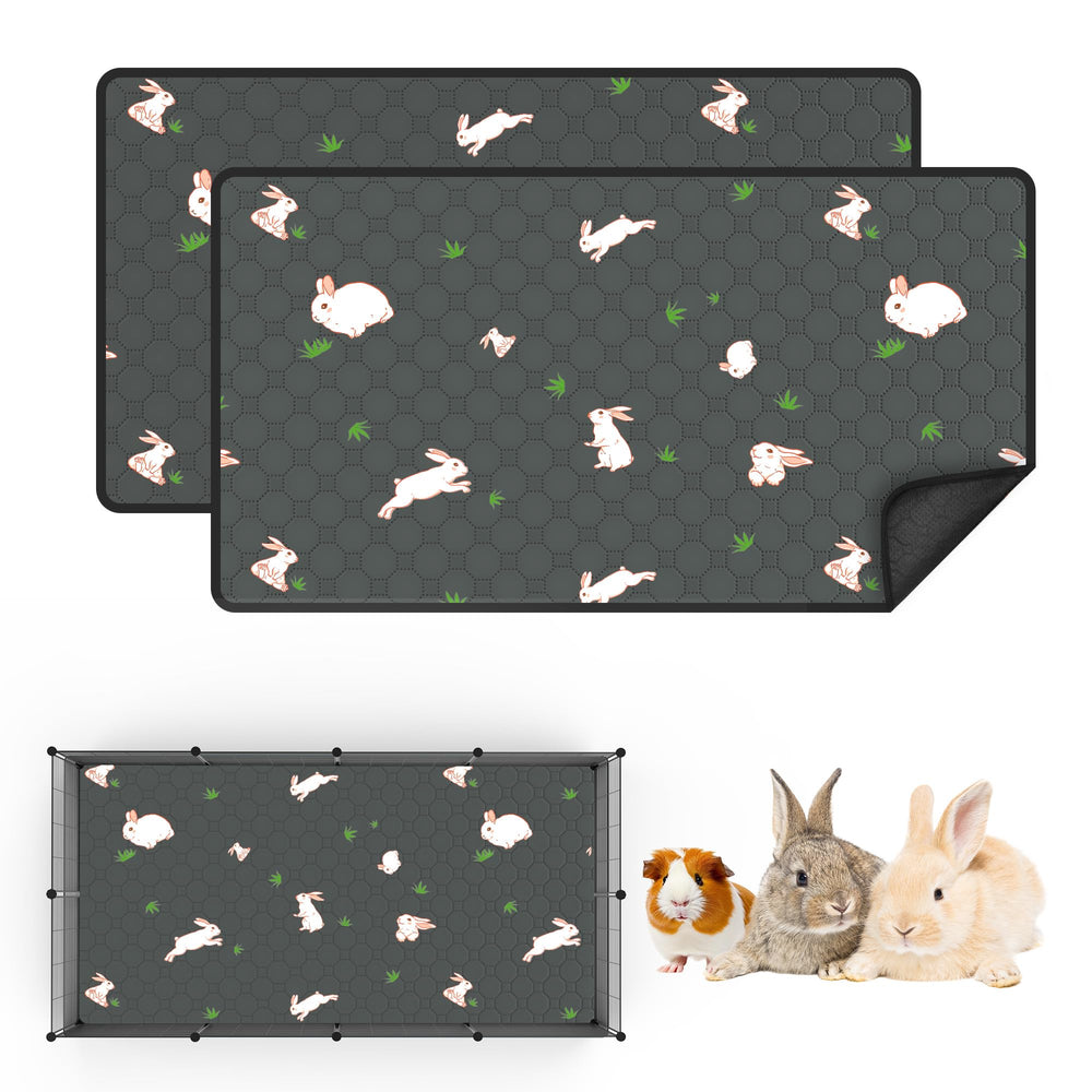 MODESLAB guinea pig cage liner 2-pack 24x47 keeps bedding flat and dry
