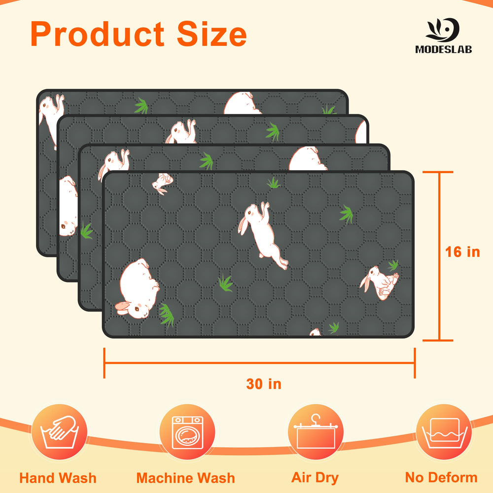 MODESLAB guinea pig cage liner quick absorption minimizes mess in cages