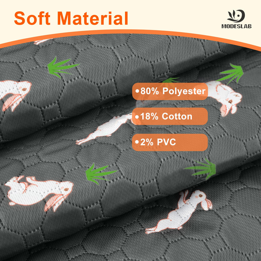 MODESLAB guinea pig cage liner leakproof backing keeps mat in place