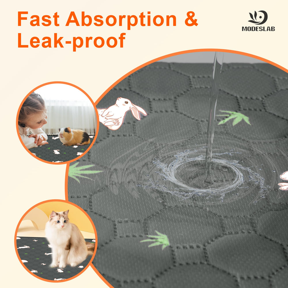 MODESLAB guinea pig cage liner odor-free and chemical-free bedding option