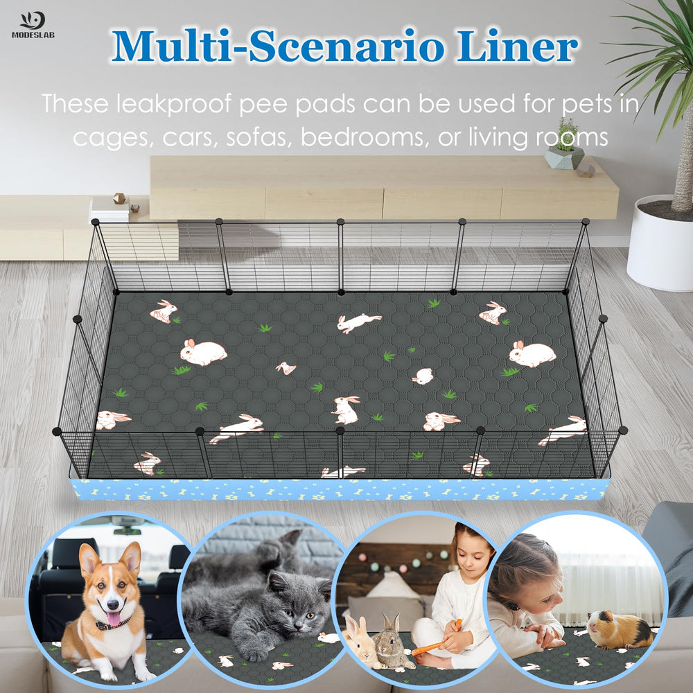 MODESLAB guinea pig liner use cases include car, bed, and sofa protection