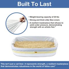 Modish Home Decor individually folded liners reduce tearing and waste