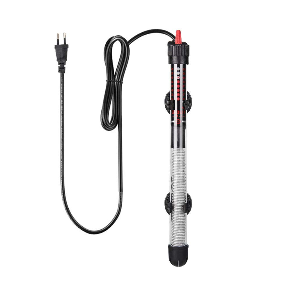 MODUODUO aquarium heater with suction cups for stable water temperature