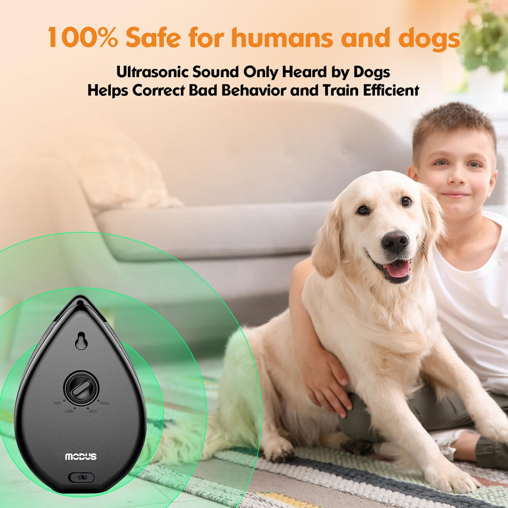 MODUS anti-bark detector in-use apartment silent bark control in shared spaces