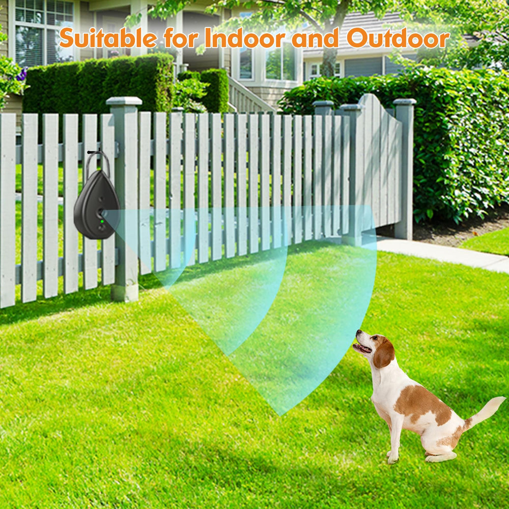 MODUS anti-bark detector side view portable design for easy in-home deployment