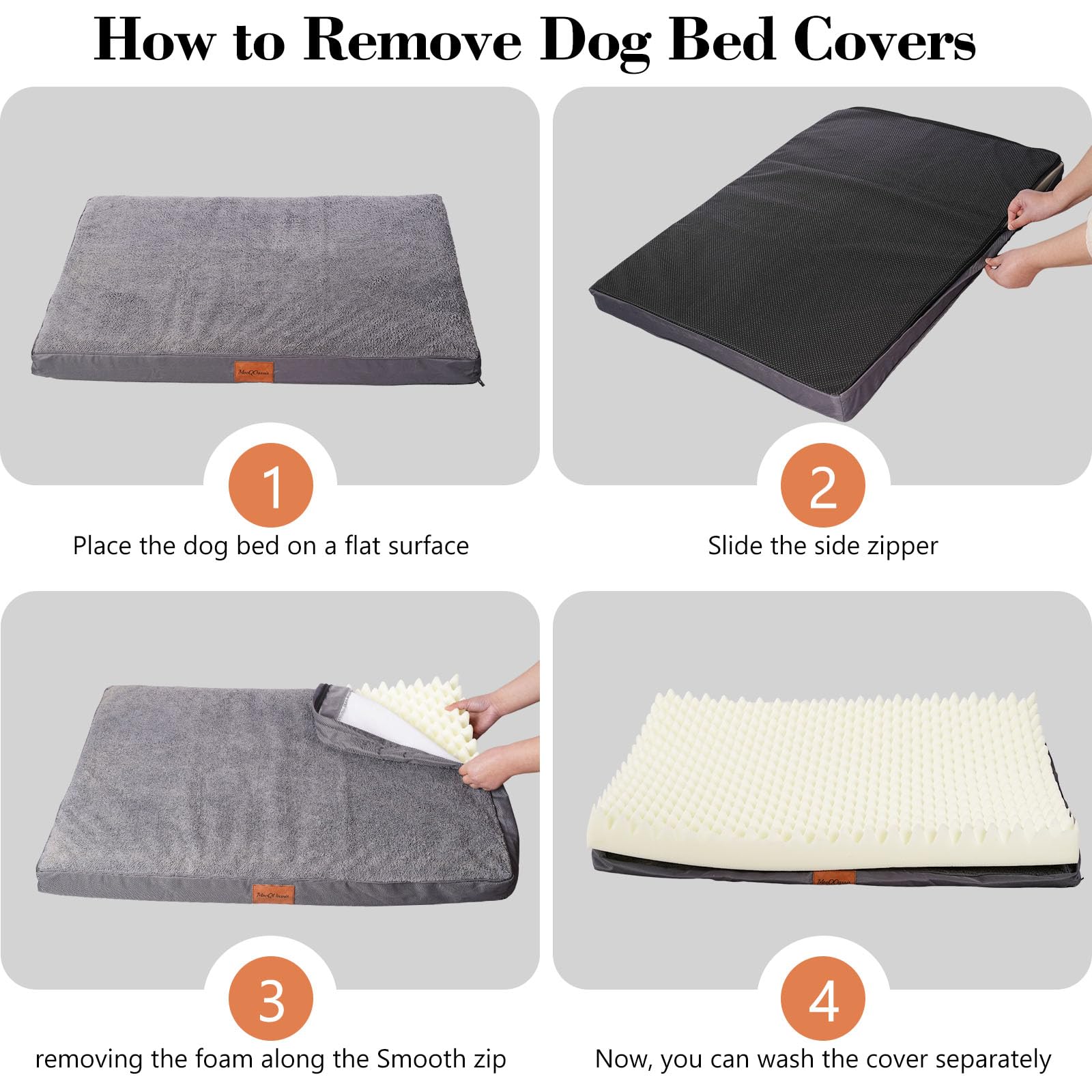 MoeQOassis plush sleeping surface offers comfy rest in kennels