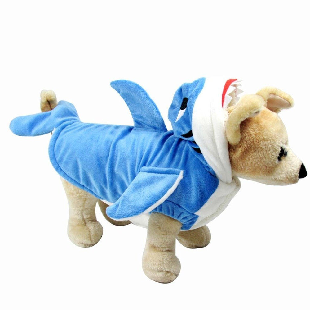 Mogoko pet costume four-button closure enables quick dressing.
