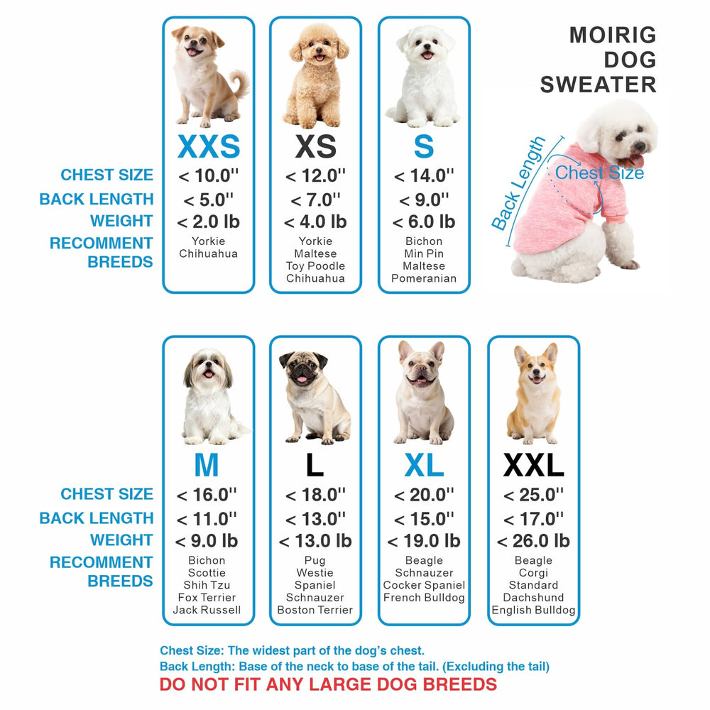 MOIRIG machine wash dog sweater – easy care for busy pet parents