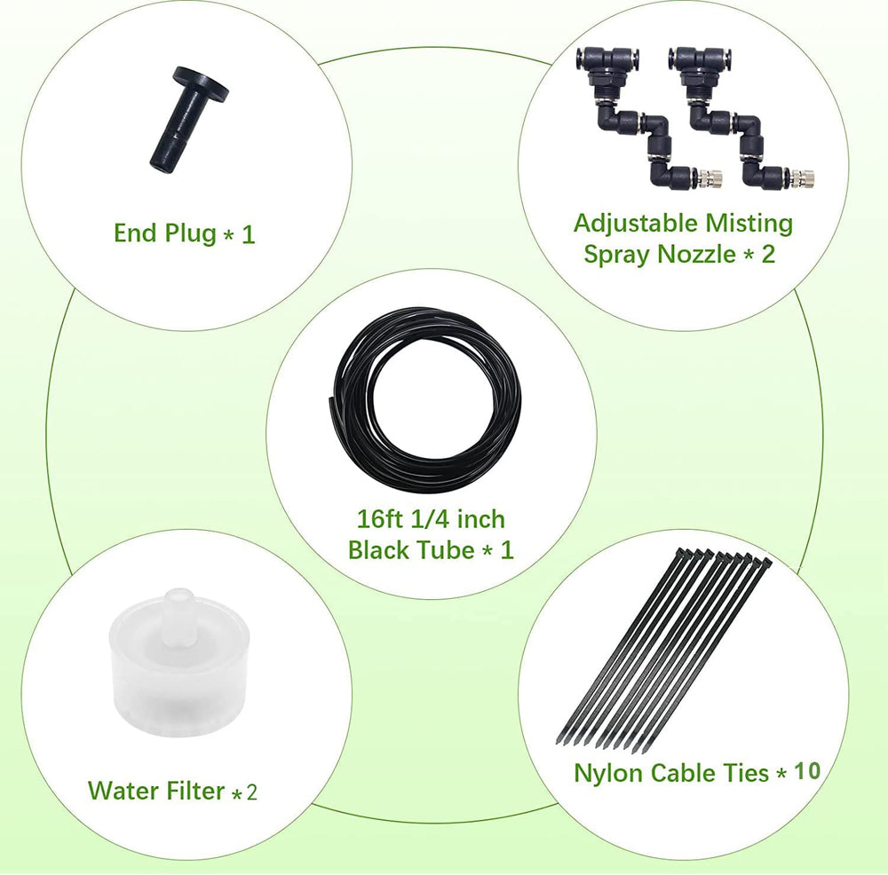 Moistenland water filter 2-pack for cleaner mist and longer nozzle life.