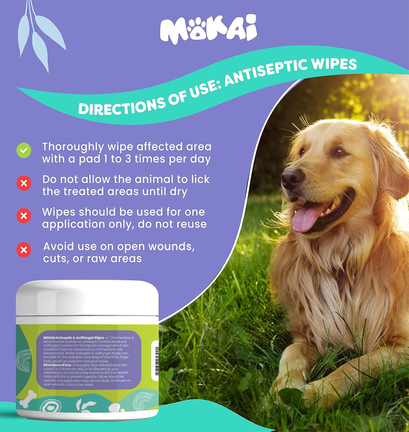 MOKAI antiseptic wipes USA facility shot underscores quality and safety in regulated labs.