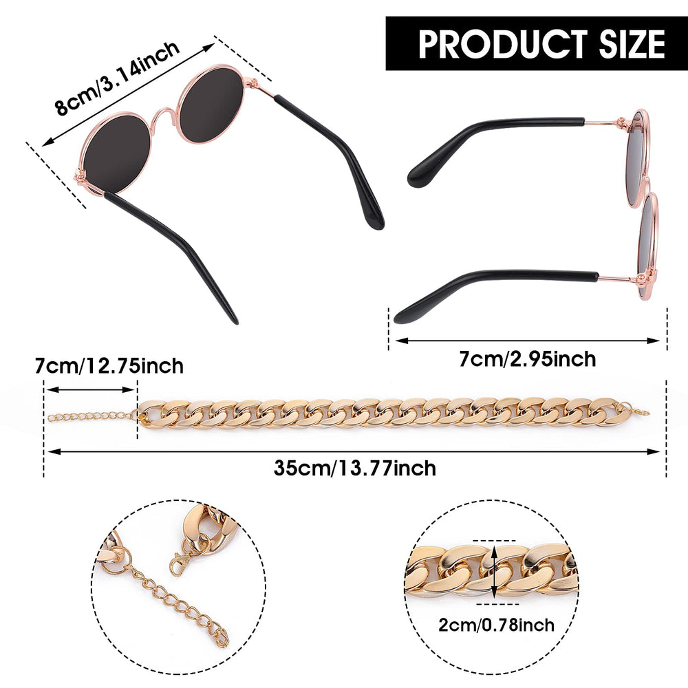 Molain cat sunglasses close-up with metal frame detail