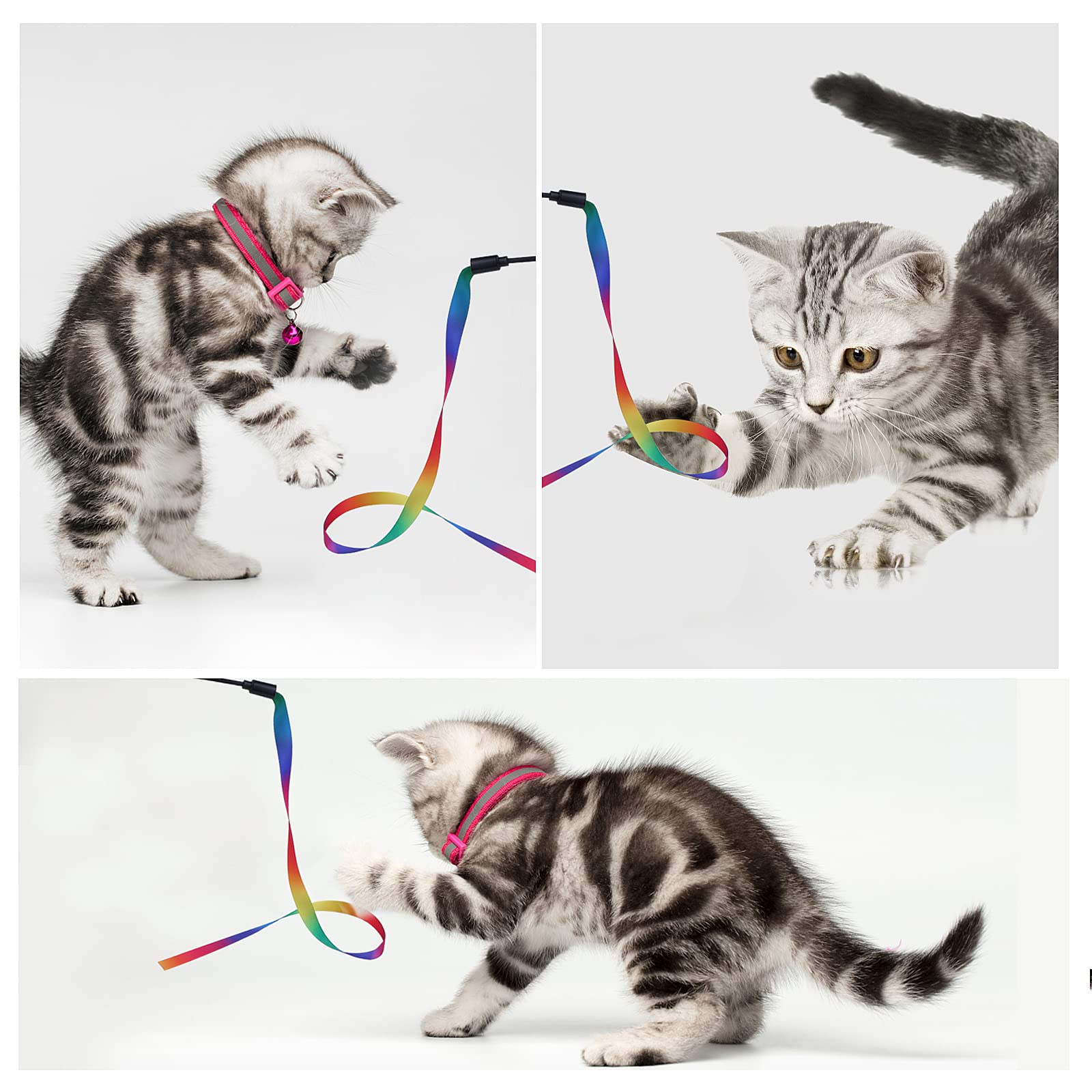 Molain cat wand in-use action shot highlights easy lightweight handling.