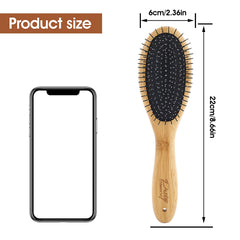 Molain ergonomic handle offers comfortable grip during extended brushing.