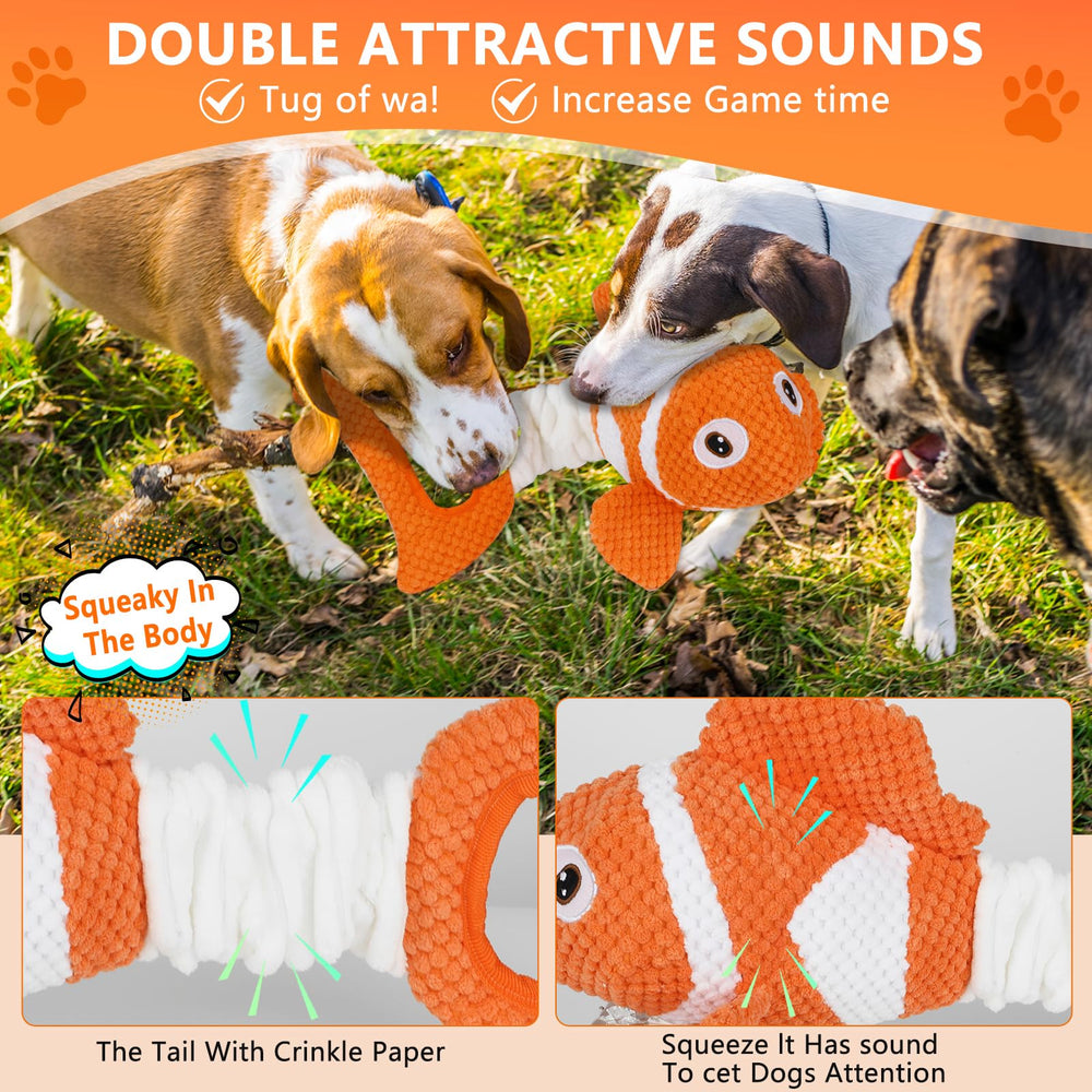 Molantaule machine-washable dog toy for easy cleanup after outdoor adventures.