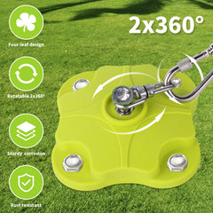 MOLANZ dual-360-swivels-closeup highlights tangle-free rotation for energetic dogs.