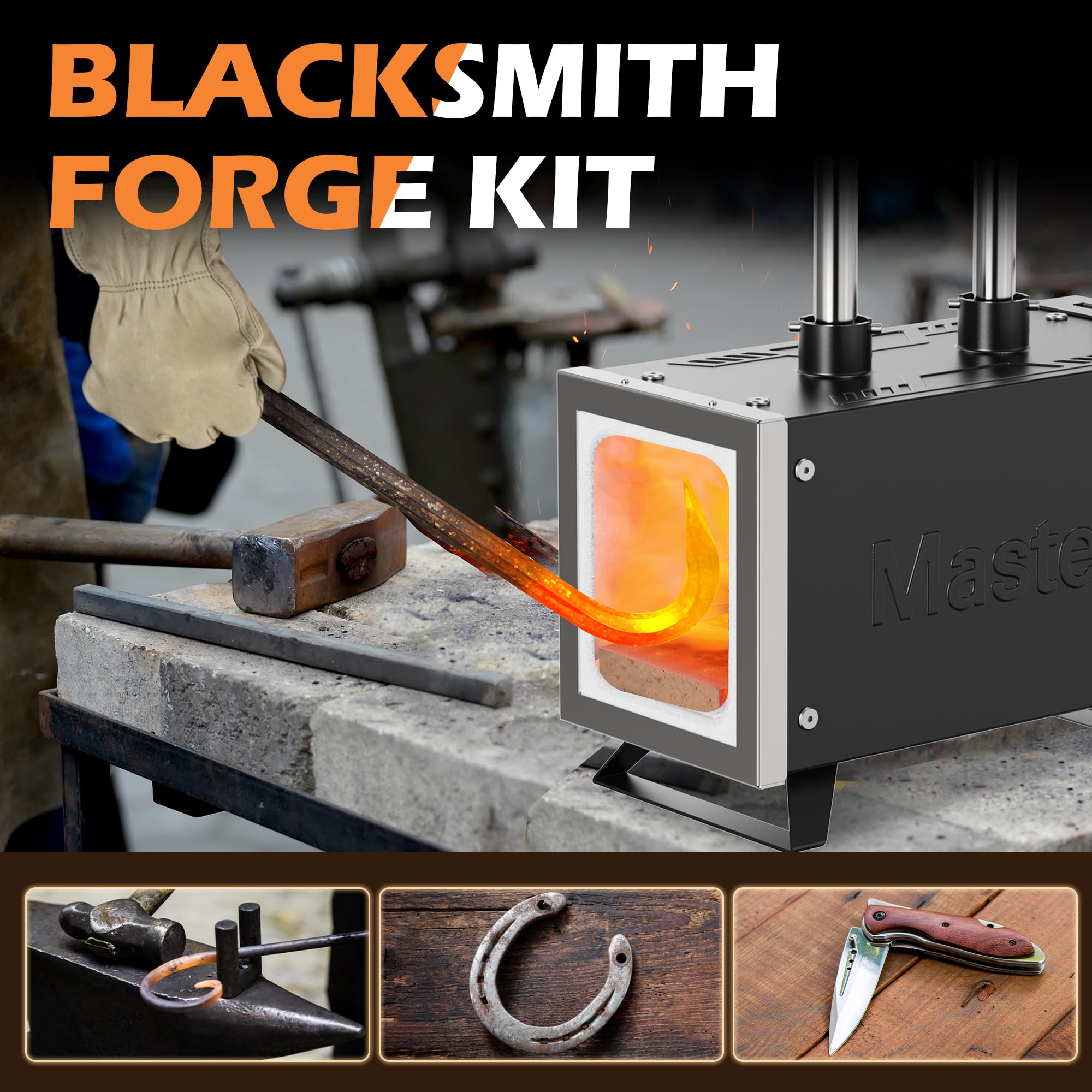 Molten Masters MMasters 2-Burner Forge support team ready to help