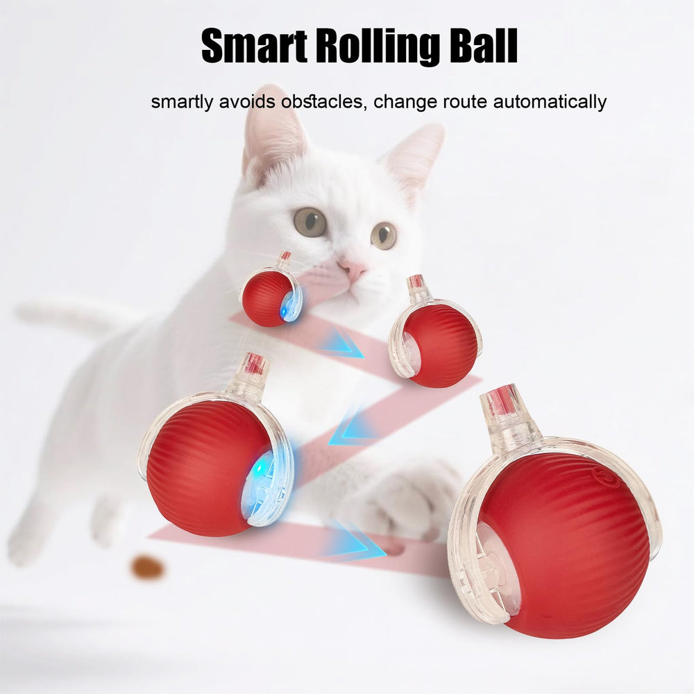 molxiobul Interactive Toy Ball silicone surface is paw-friendly and easy to wipe
