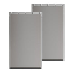 MOLYLY 2-pack dog door flaps with screws for quick, secure replacements.