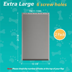 MOLYLY dog door flap weather-test image demonstrates wind and rain resistance.