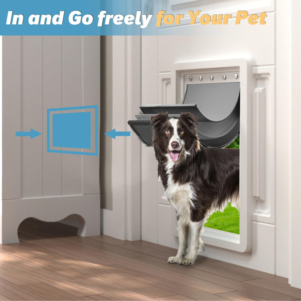 MOLYLY easy installation with screws for quick DIY door upgrade