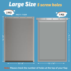 MOLYLY extreme weather insulated flap demonstrates improved insulation during temperature swings