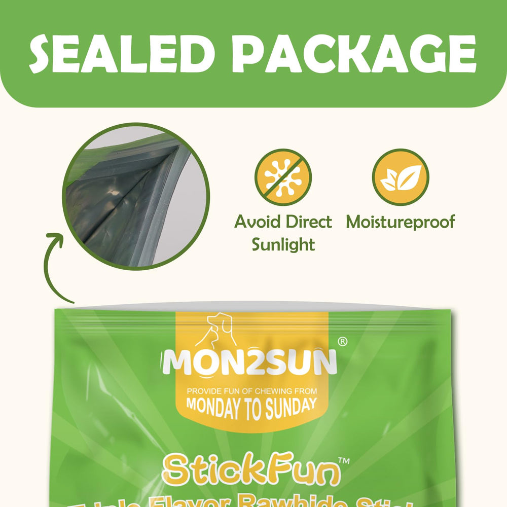 MON2SUN almacenamiento recomendado para mantener la calidad del snack.