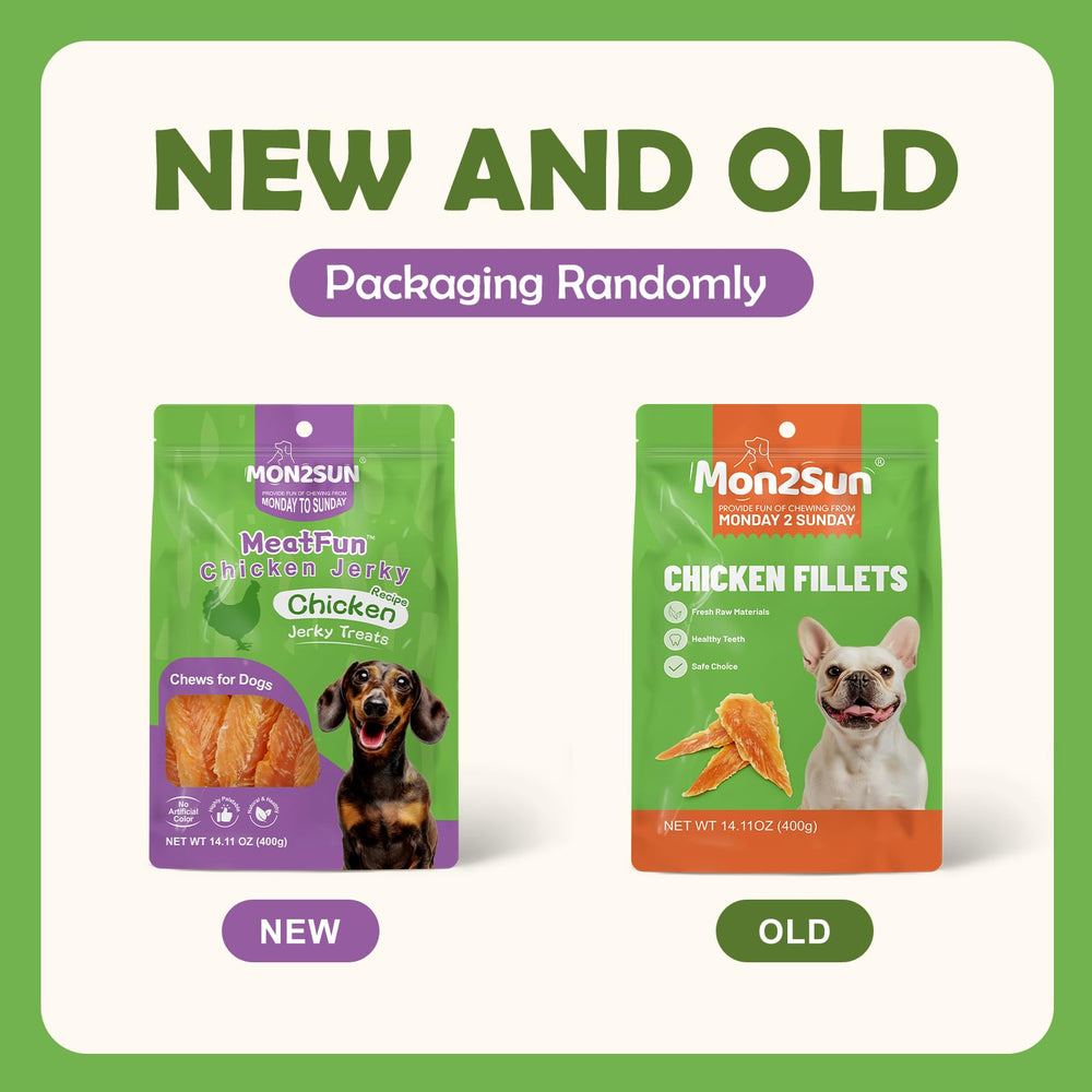 MON2SUN chicken jerky training session image illustrating convenient rewards