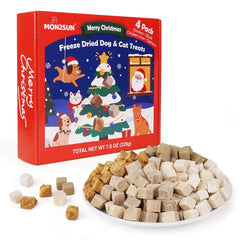 MON2SUN christmas box packaging shown, giftable holiday snacking.