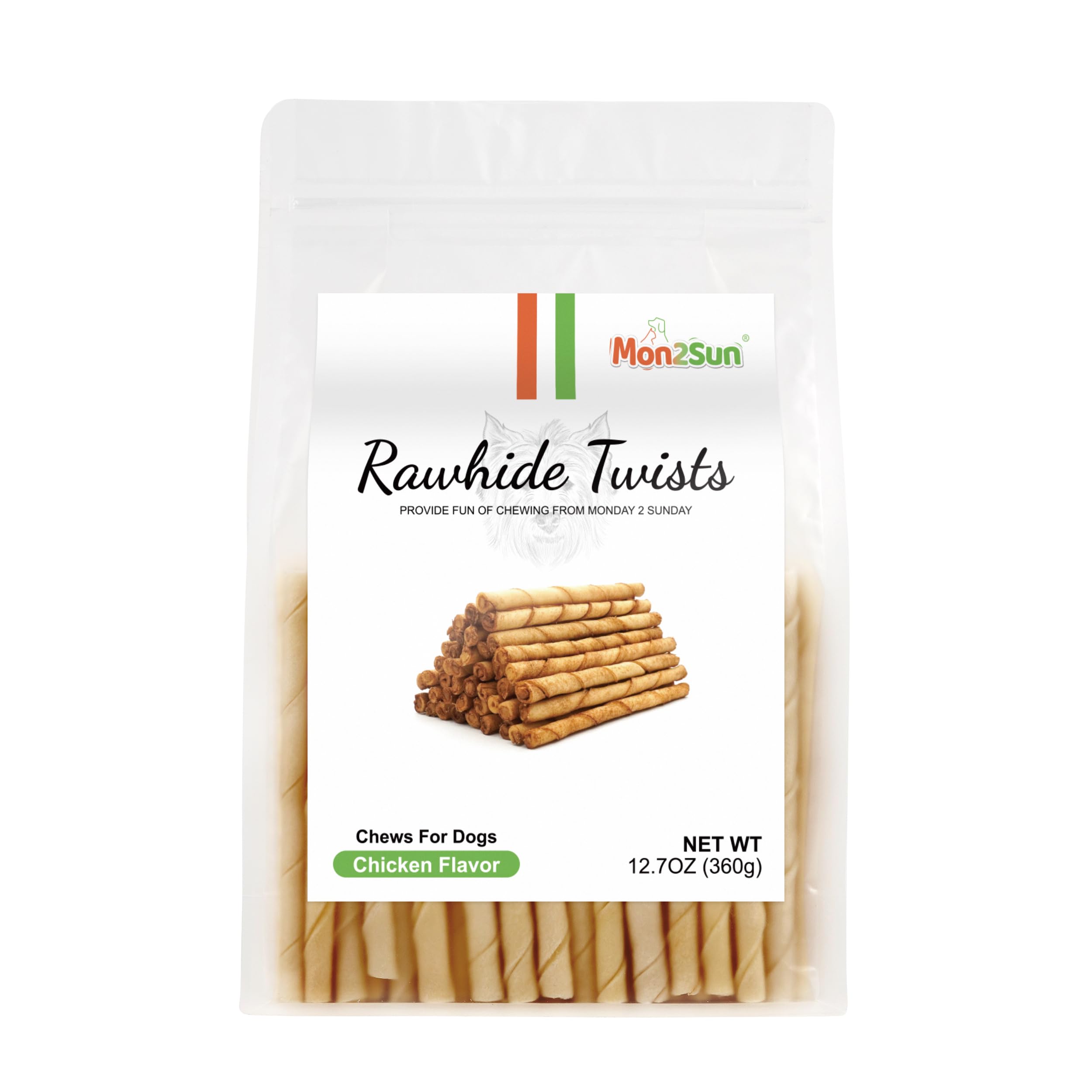 MON2SUN chicken flavor scent enhances chew appeal for small dogs