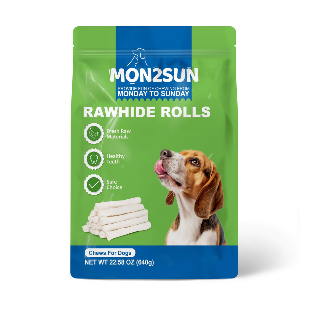 MON2SUN durable rawhide texture emphasizing long-lasting chew