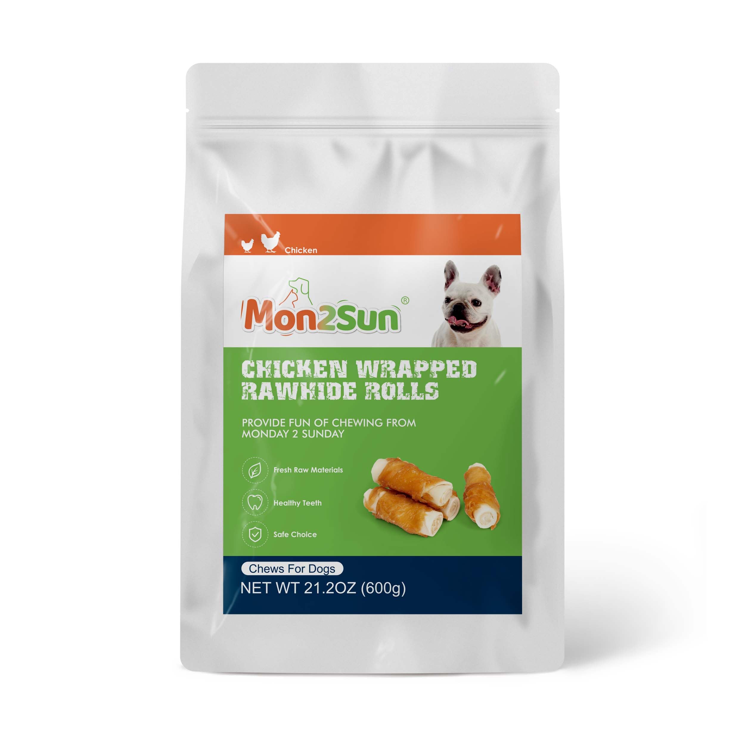 MON2SUN high-protein chicken wrap highlights a nutritious snack option.