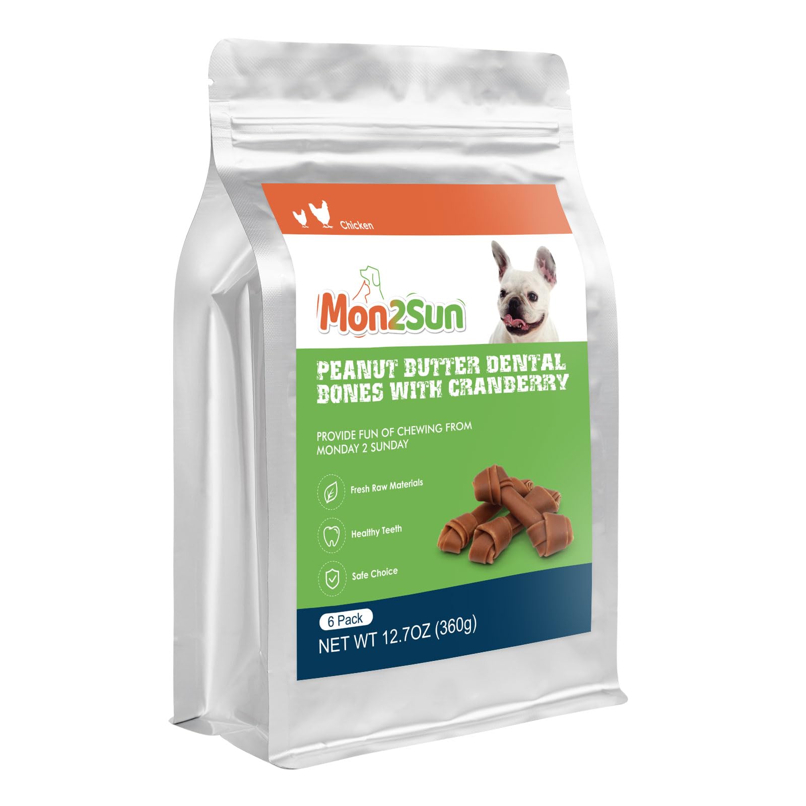 12.7-ounce MON2SUN 6-count pack for regular treats.