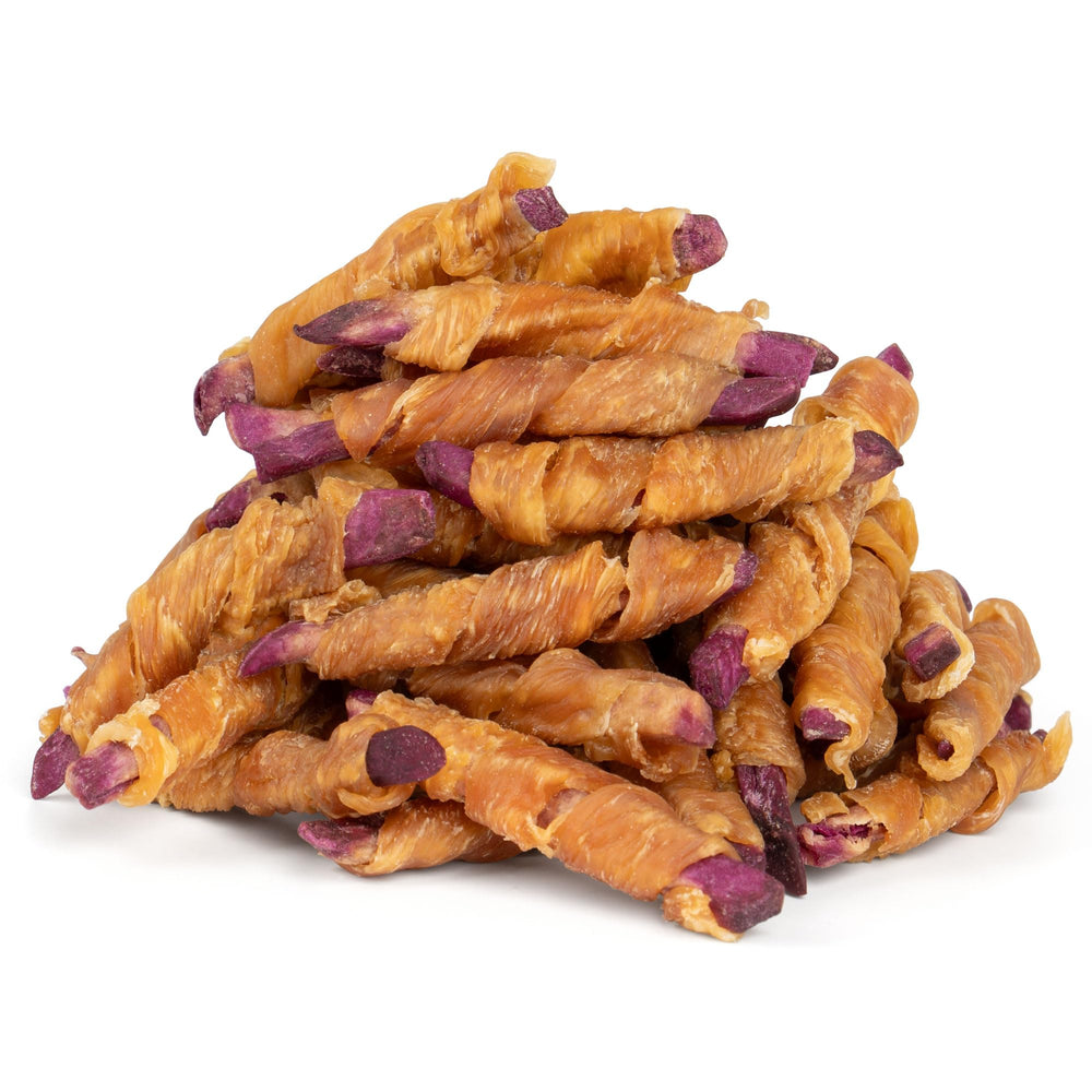 MON2SUN rawhide-free dog treats pack shot ideal for small dogs and training rewards