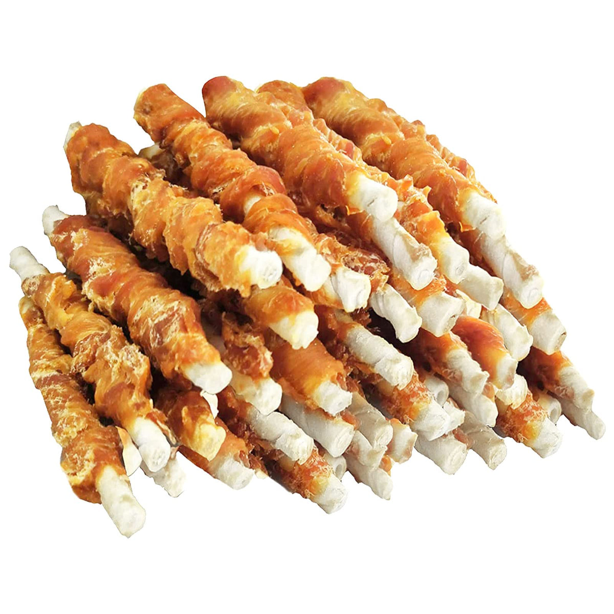 MON2SUN rawhide twist chicken stick 5in ideal puppy chew for teething and play