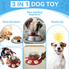 Monotre puzzle Level 2 silo holds kibble with adjustable release and engaging design.