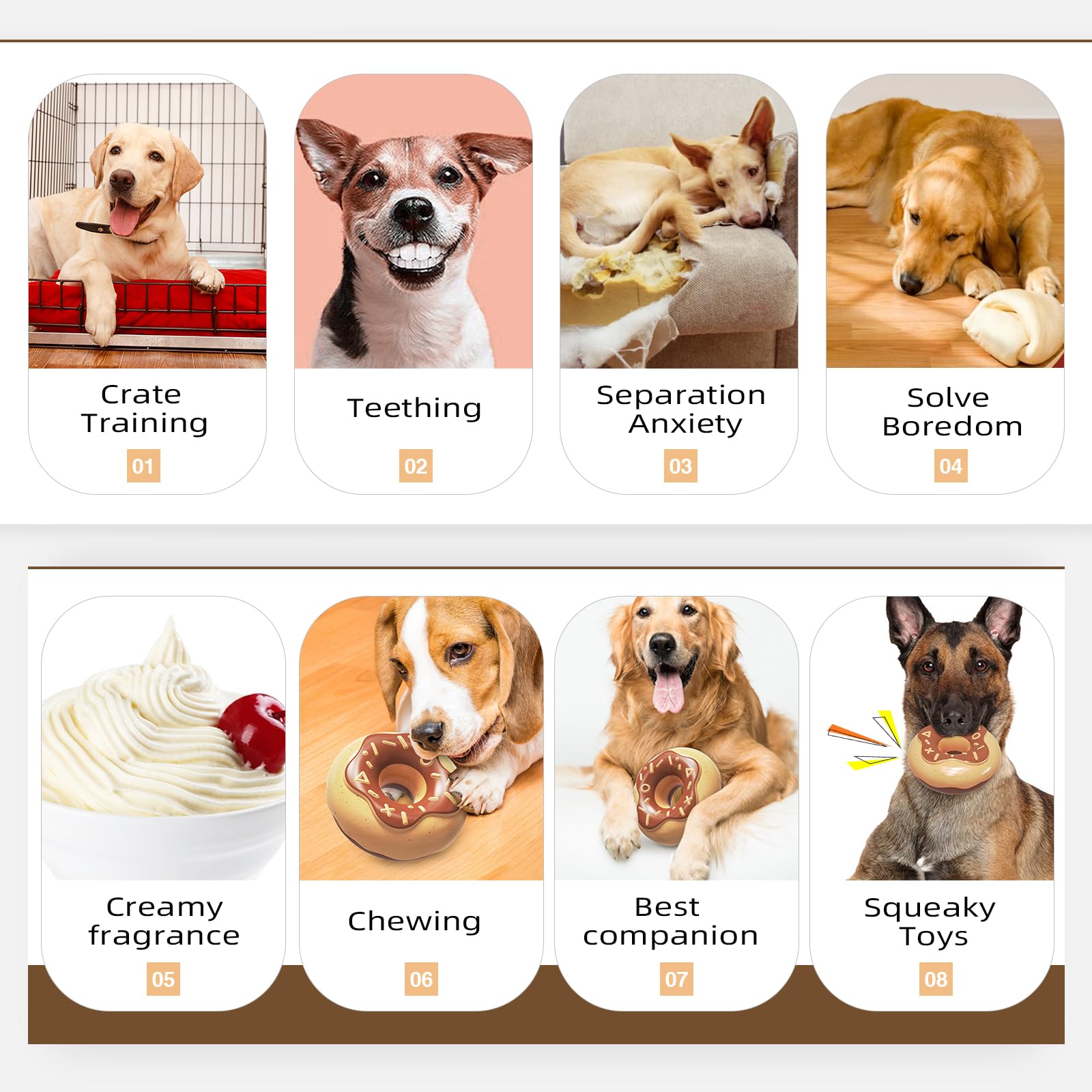 Monotre donut chew toy indoor outdoor use showcases versatile chewing and fetch play