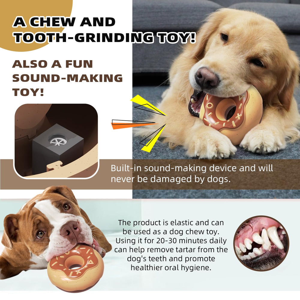 Monotre safe BPA-free donut toy ensures safe chewing without harmful chemicals