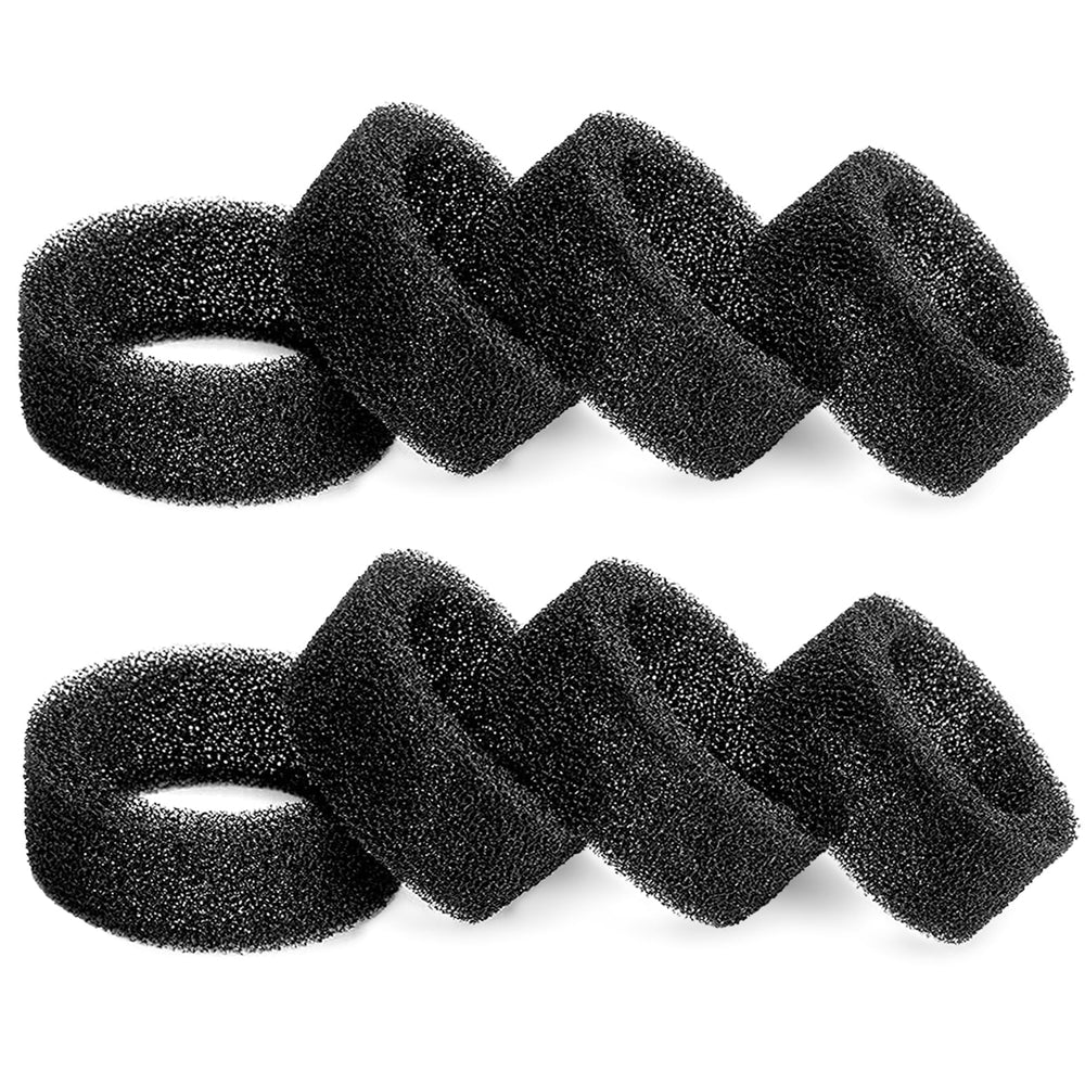 Monsin cat water fountain filters 8-pack sponges for cleaner hydration and easy maintenance.