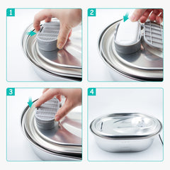 Monsin water-flow adjustment control image highlights customizable flow