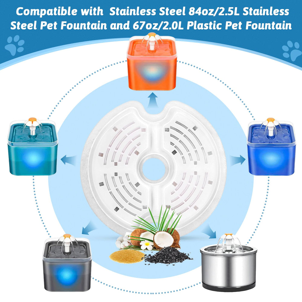 Monsin stainless steel 84oz fountain compatibility highlight for durable hydration.