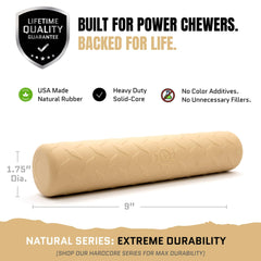 Monster K9 Indestructible Natural Series Chew Stick dog chewing action