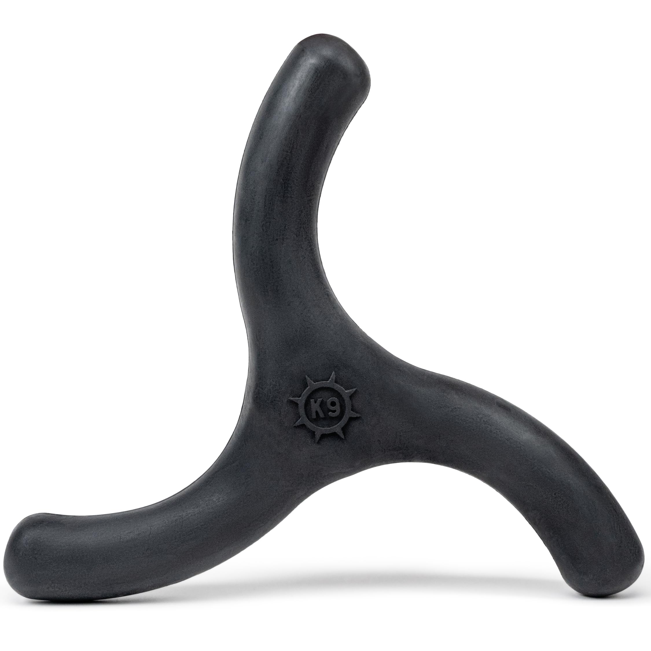 Monster K9 Indestructible Toy close-up shows natural rubber chew surface for power chewers.