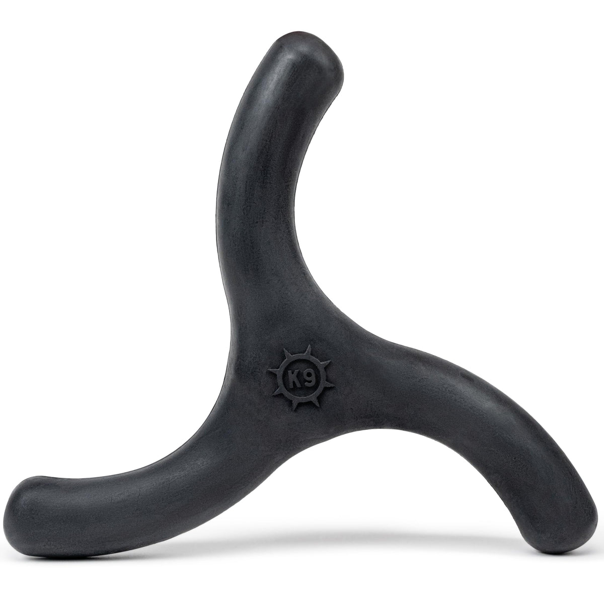 Monster K9 Indestructible Toy close-up shows natural rubber chew surface for power chewers.