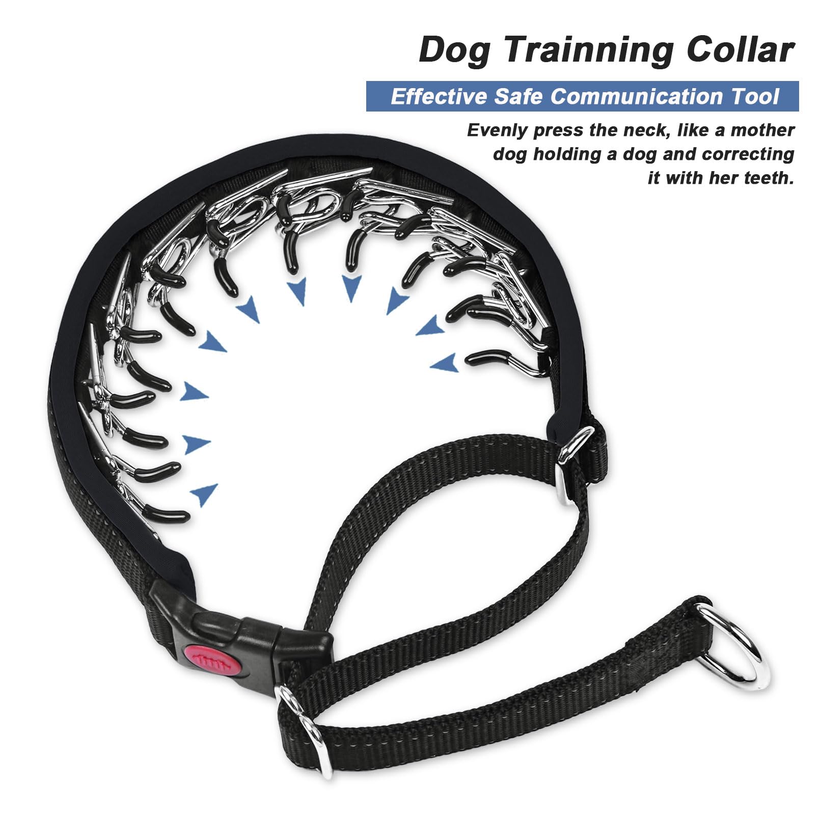 Monstoyo large dog walking scene shows anti pull design in action