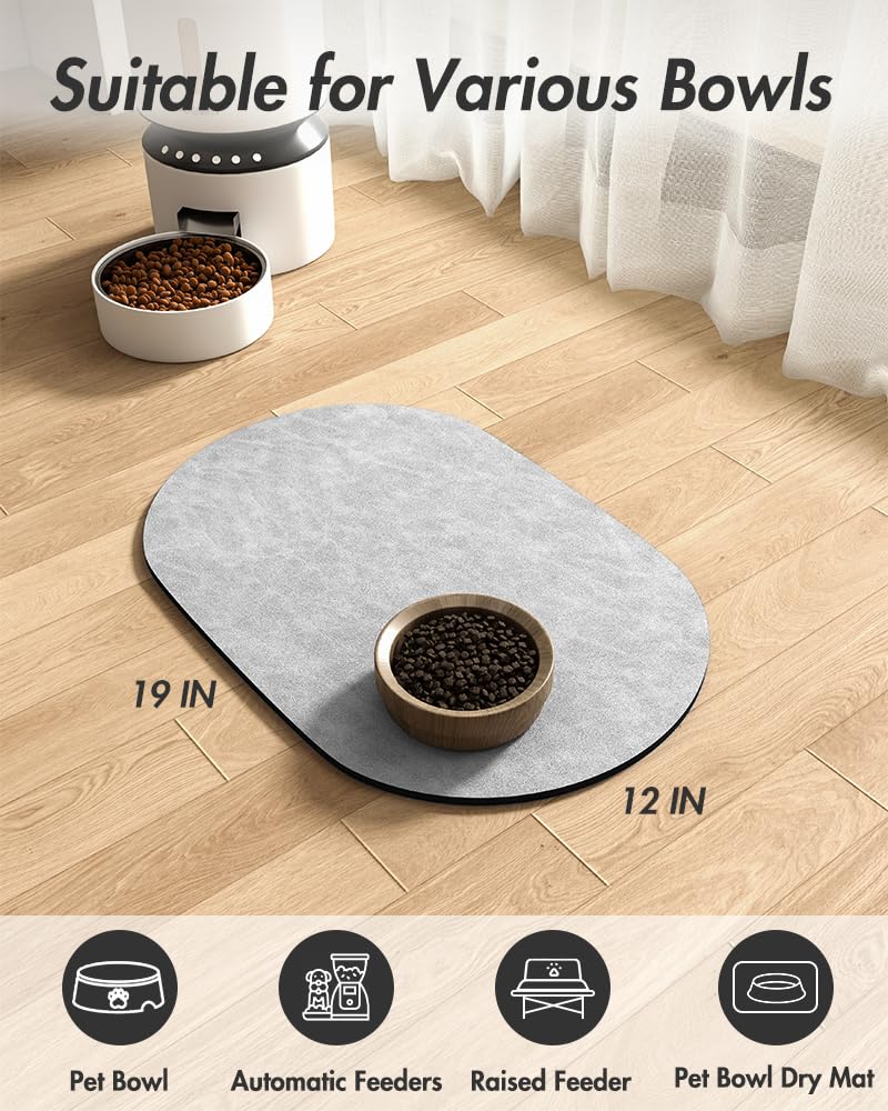 MontVoo anti-leakage mat with waterproof bottom guards floors from spills