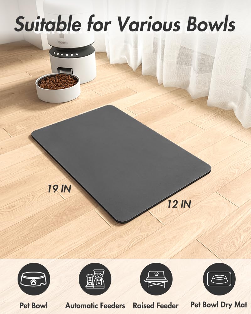 MontVoo easy-clean mat dries quickly after rinsing for reuse